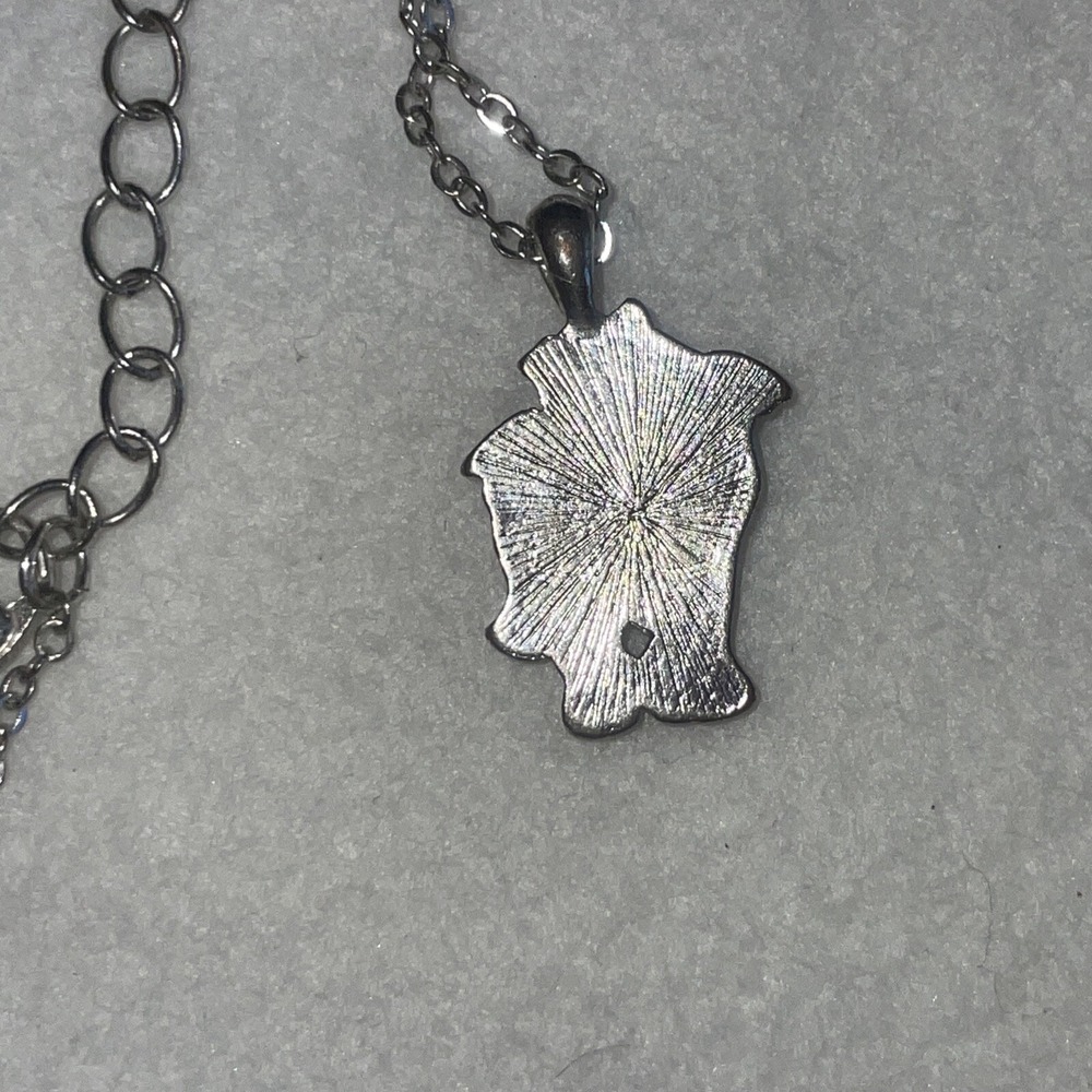 Little Girls Necklace Silver Chain With Unicorn Charm - Picture 3 of 3